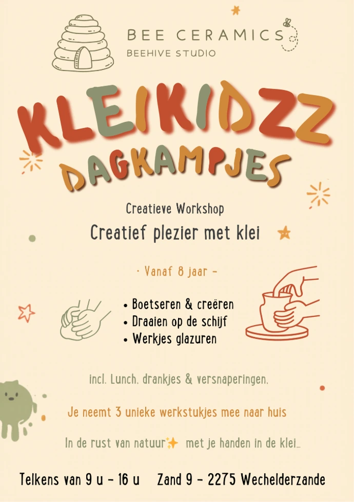 Kleikidzz dagkampjes 