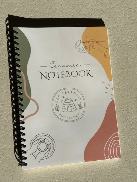 Bee Ceramic notitieboek hardcover