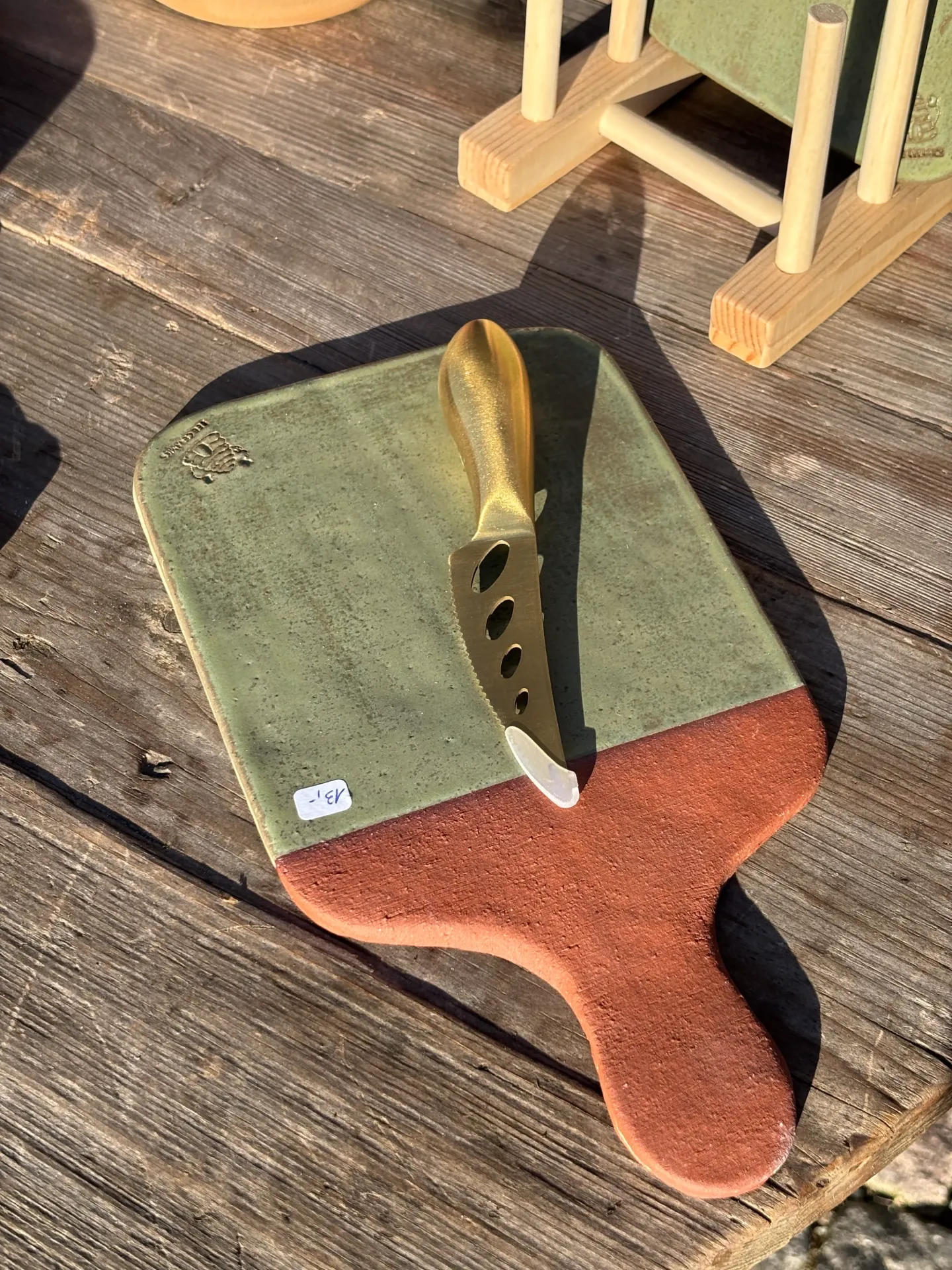 Organische Serveerplank Terracotta